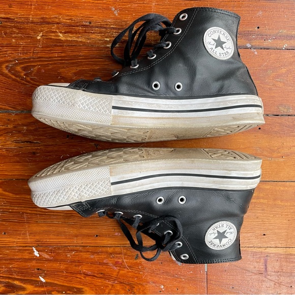 Chuck Taylor All Star Leather Platform - Picture 5 of 9